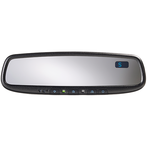 ADVGEN45AB5 - Gentex Auto-Dimming Rearview Mirror With Compass And HomeLink&reg; (Blue Buttons Display)