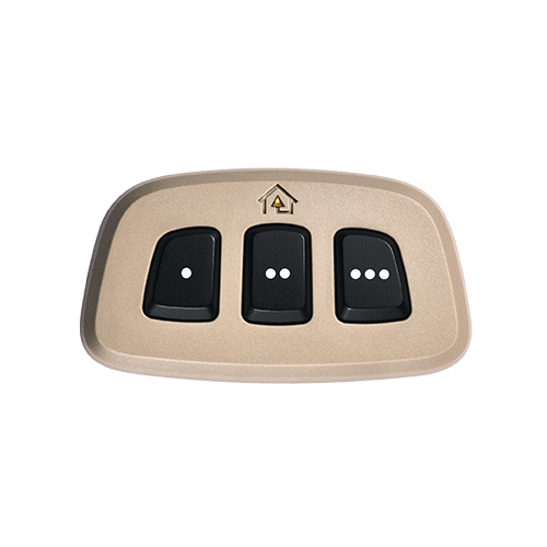 ADVGENHL5TAN - Gentex HomeLink&reg; (5) Tan Bezel
