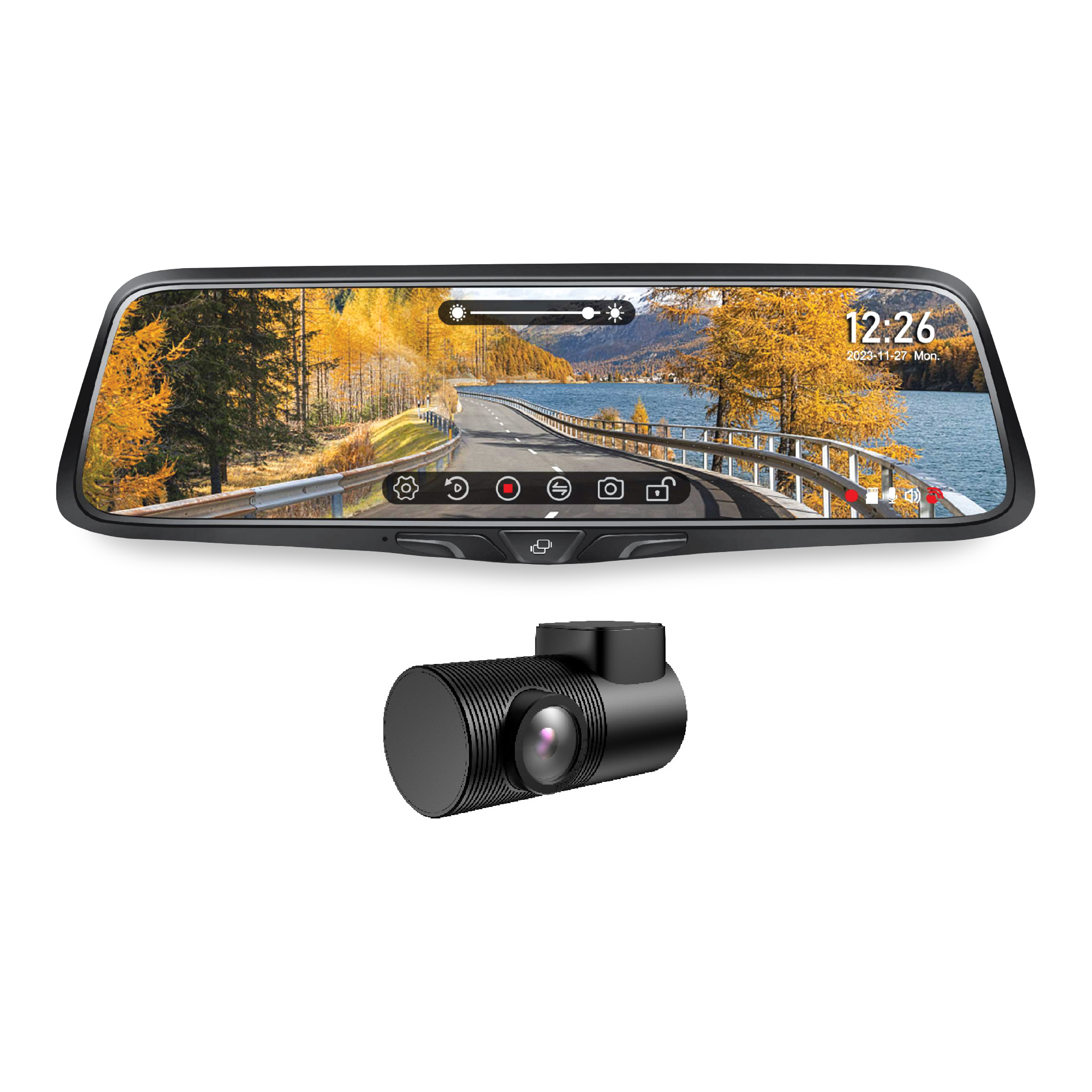 RVMDVR - Rearview Mirror with 2K DVR