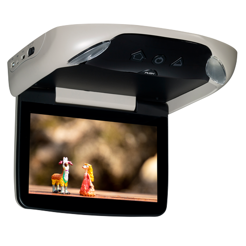 VODA10 - 10.1" HI-RES DIGITAL SMART TV OVERHEAD MONITOR SYSTEM WITH DIRECT APP ACCESS, DVD, HDMI AND USB INPUTS